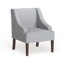 Wood Platform Bed Arm Chair