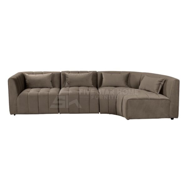 Right Hand Curved Corner Sofa