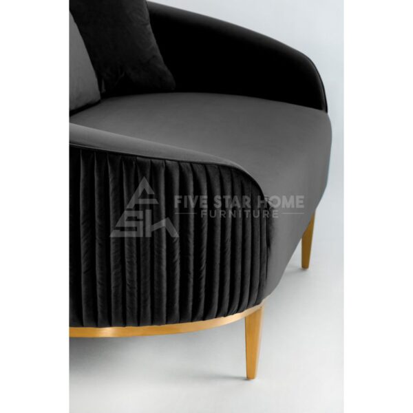 Loveseat in Black