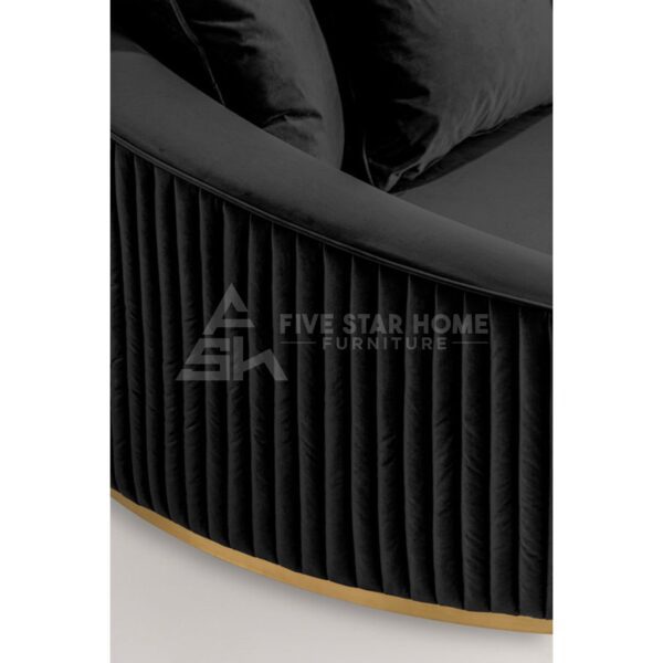 Loveseat in Black
