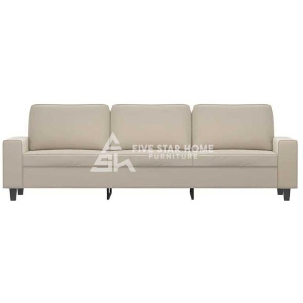 Stylish 3-Seater Sofa in Cream Color