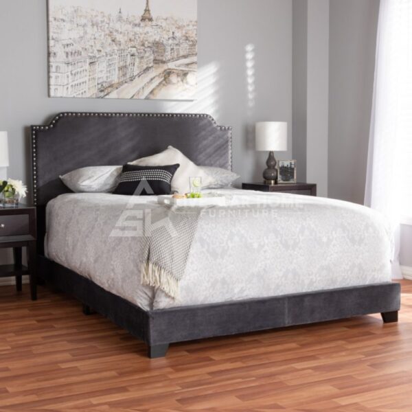 Upholstered Low Profile Bed
