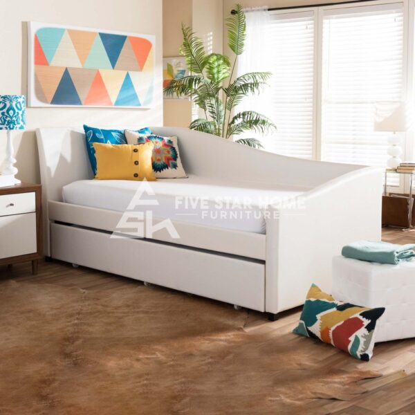 Adriana Faux Leather Daybed