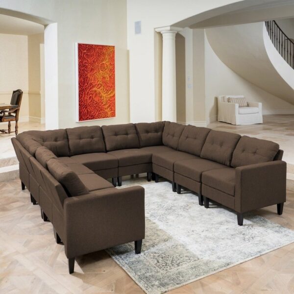 Modern U-Shaped Sofa Sectional FSH Furniture