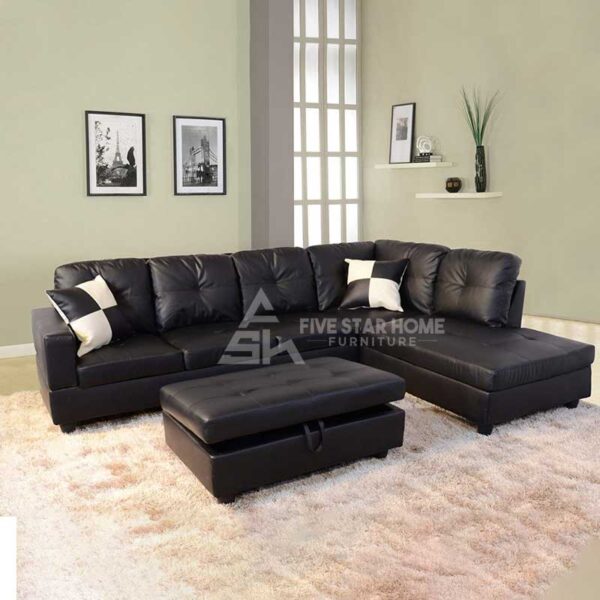 Russ Sectional With Ottoman