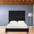 FSH Furniture Javan Velvet Bed