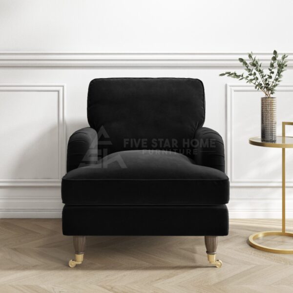Velvet Armchair Fsh Furniture
