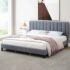 Evonne Tufted Upholstered Platform Bed