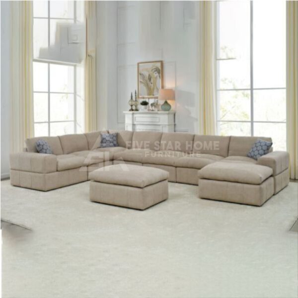 Modular Sofa And Ottoman