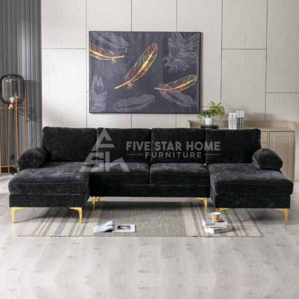 Left Hand Curved Corner Sofa