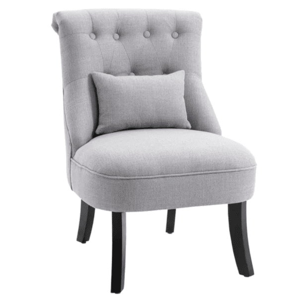 Button Tufted Chair with Cushion arm chair