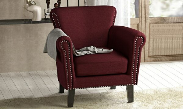 Nail-Head Trim Accent Arm Sofa Chair arm chair