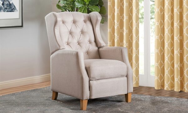 Fabric Tufted Club Chair Fabric Tufted Club Chair