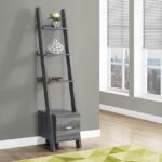 Ladder Book Rack With Drawer