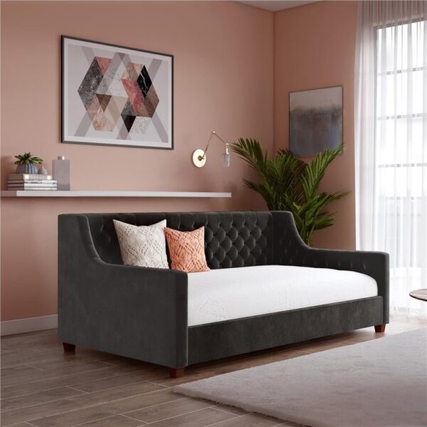 Jamie Velvet Upholstered Daybed Jamie Velvet Upholstered Daybed