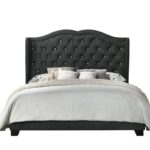 Karlie Tufted Upholstered Low Profile Standard Bed
