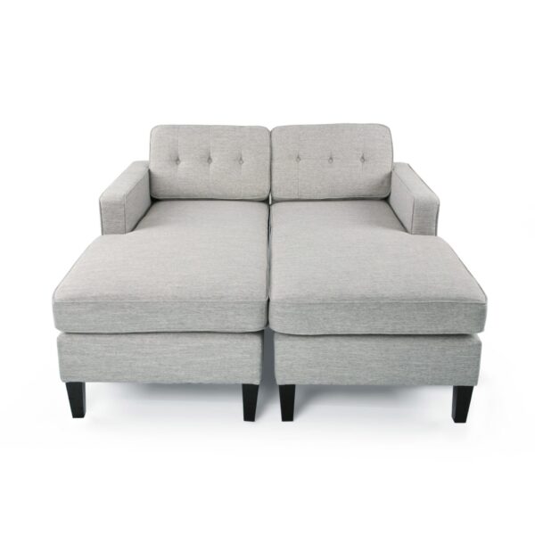 Crowning shield 2-piece Chaise Daybed Crowning shield 2-piece Chaise Daybed