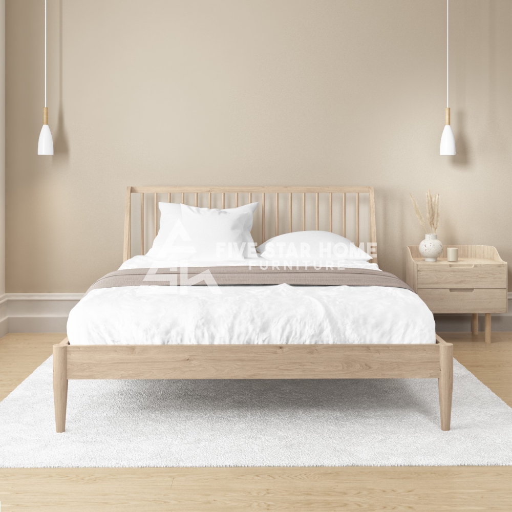 Modern spindle store bed