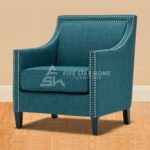 Tanner Teal Accent Chair