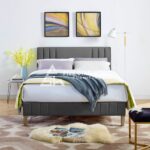 Upholstered Bed Low Profile FSH