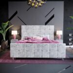 Elicia Upholstered Bed - Fsh Furniture