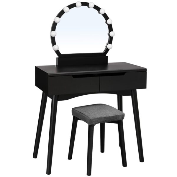 Wide Vanity with Mirror Wide Vanity with Mirror
