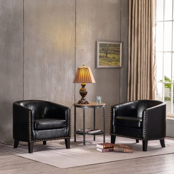 Home Modern Leather Accent Chair Home Modern Leather Accent Chair