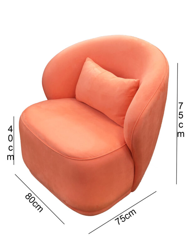 Low Floor Single Seat Sofa arm chair