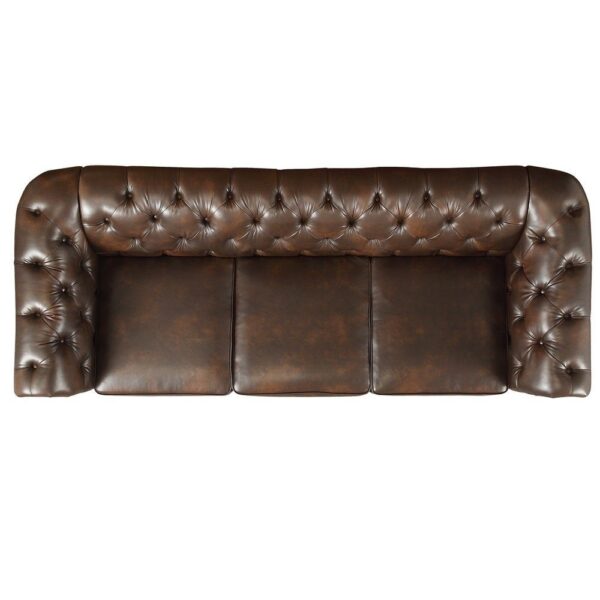 Tufted Scroll Arm Chesterfield Sofa Tufted Scroll Arm Chesterfield Sofa