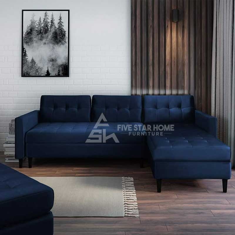 Mikkara L Shaped Sleeper Couch Fsh Furniture