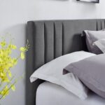 Upholstered Bed Low Profile Fsh