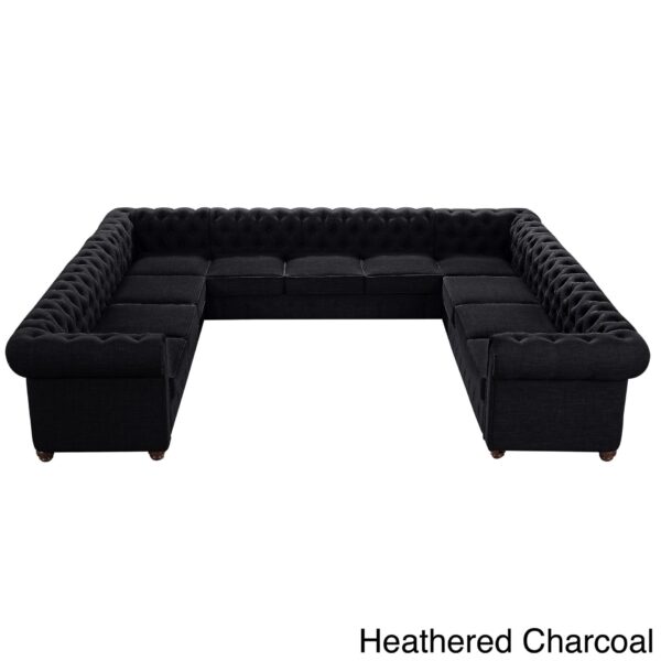u shaped comfy couch U shape Sectional sofa