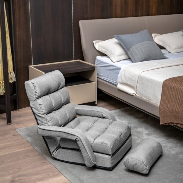 Roger Arms Chaise Lounge Arm Chair