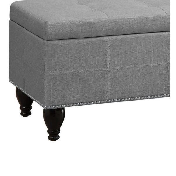 Bunlap Upholstered Storage Bench storage bench