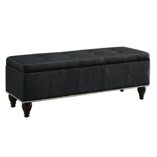 Bunlap Upholstered Storage Bench storage bench