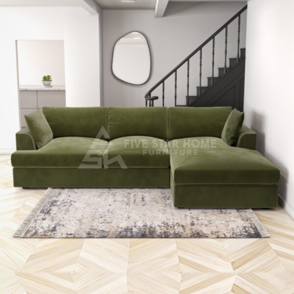 Three Seater L Shaped Sofa