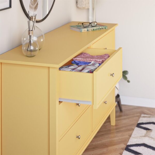 Soderville 6 Drawer Dresser in Pink Soderville 6 Drawer Dresser in Pink
