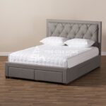 Tantallon Tufted Upholstered Storage Bed