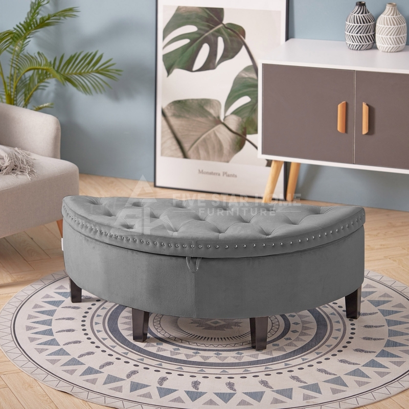 Patterned deals storage ottoman