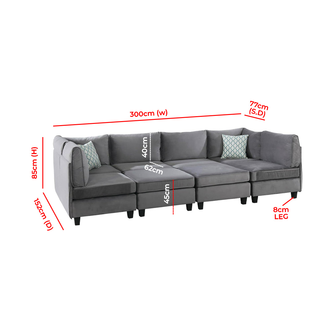 Modular Sofa L Shape