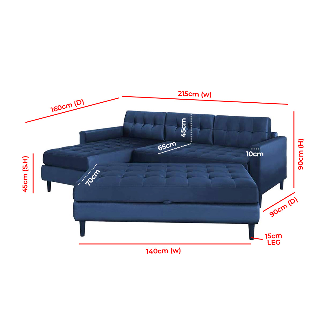 L Shaped Sleeper Couch