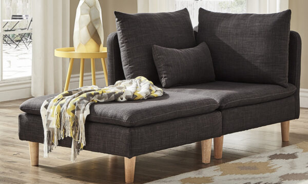 Modular Chaise with Ottoman Modular Chaise with Ottoman