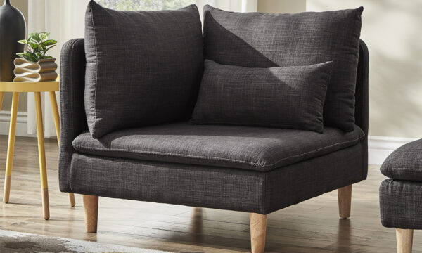 Modular Chaise with Ottoman Modular Chaise with Ottoman