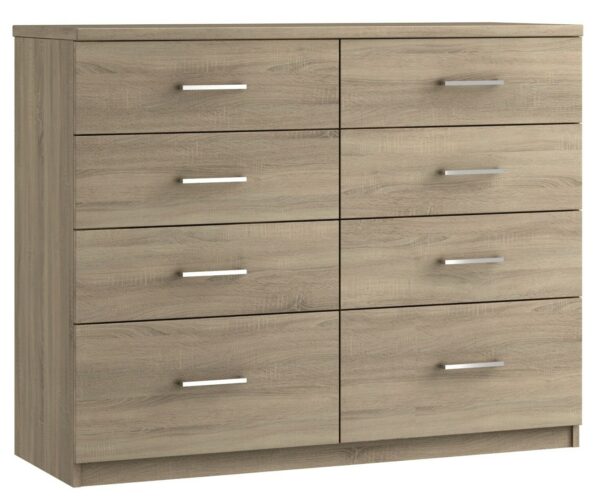 3-piece Matte Grained Furniture set chest of drawer