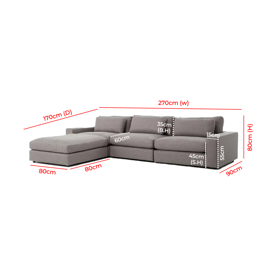 Modular Chaise Couch