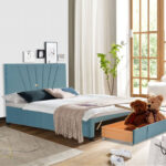 Queen Size Upholstered Bed