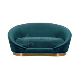 Two Seat Sofa In Green