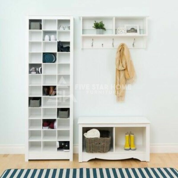 3-Piece Design Hall Cabinet