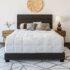 Faux Leather Bed