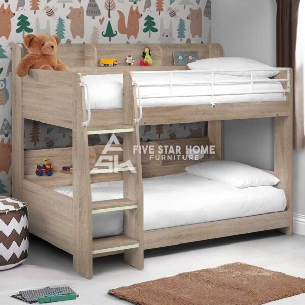 Domino Grey Bunk Bed For Kids
